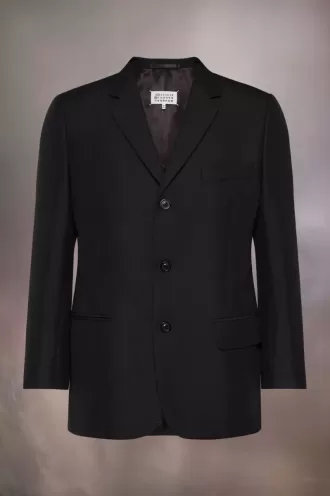 Britische Mohair-Anzugjacke