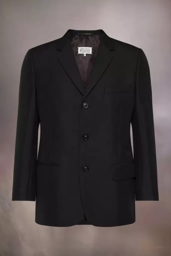 Britische Mohair-Anzugjacke Britische Mohair-Anzugjacke