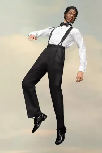 Britische Mohairhose