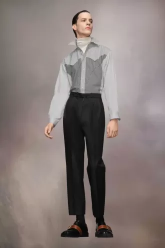 Britische Mohairhose