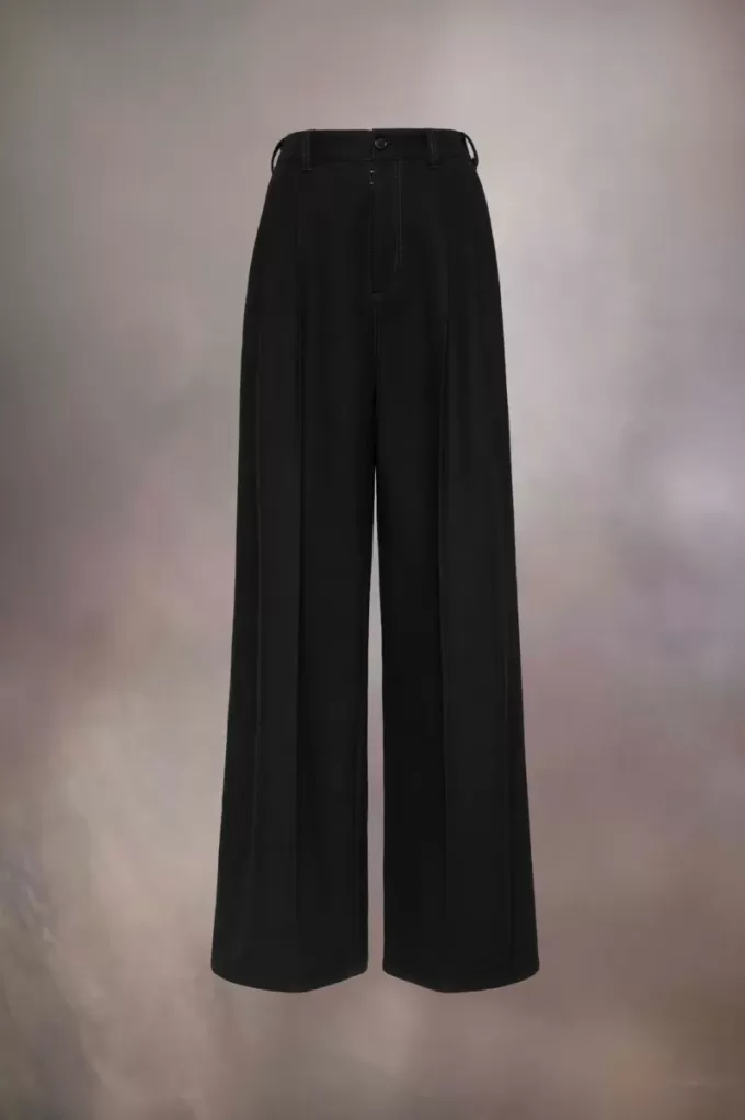 Bundfaltenhose aus Wolle Bundfaltenhose aus Wolle
