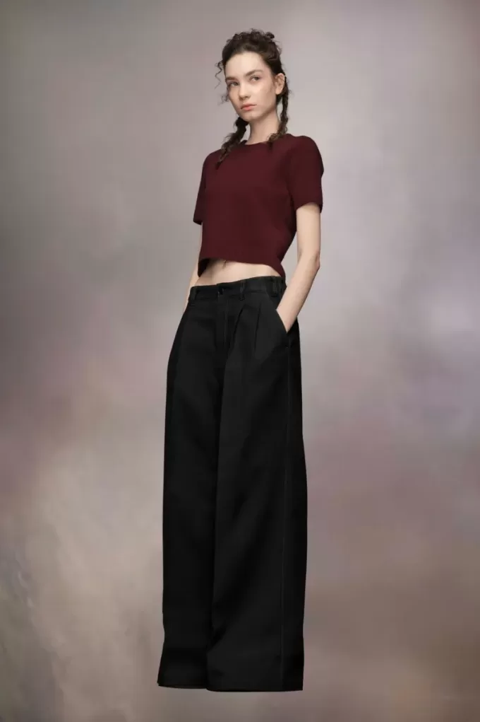 Bundfaltenhose aus Wolle Bundfaltenhose aus Wolle