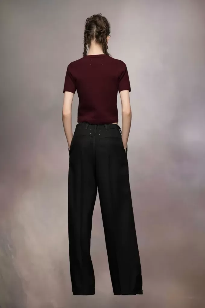 Bundfaltenhose aus Wolle Bundfaltenhose aus Wolle