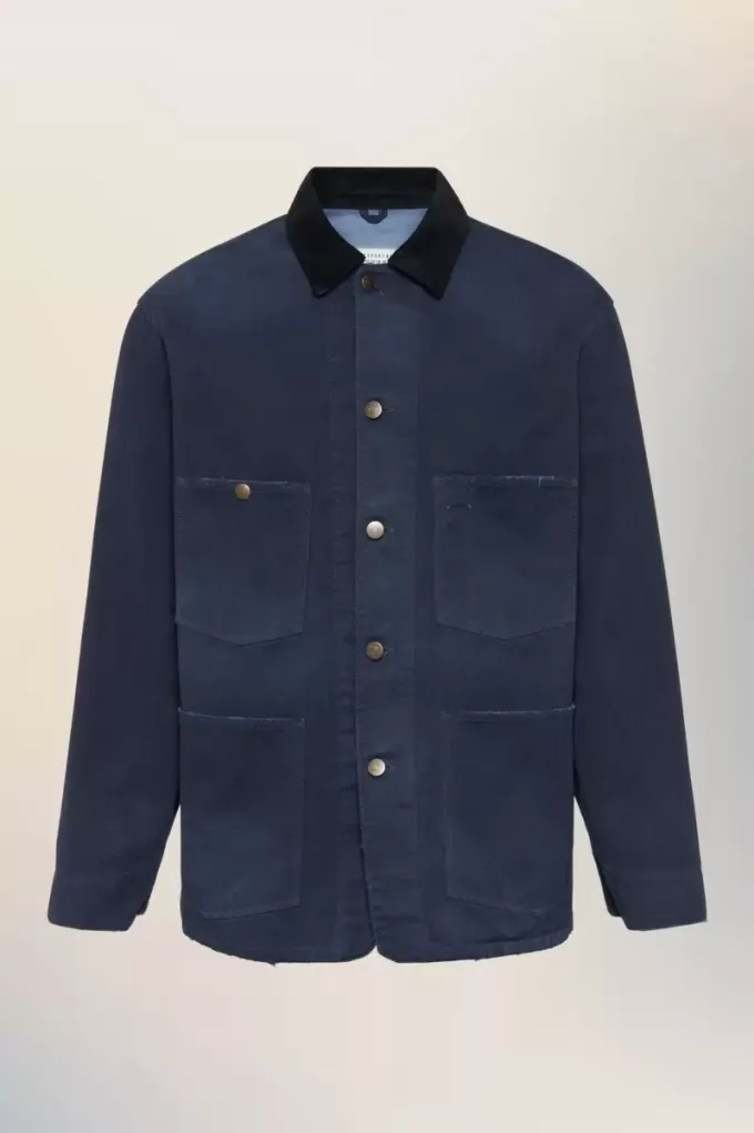 Fischgräten-Arbeitsjacke Fischgräten-Arbeitsjacke