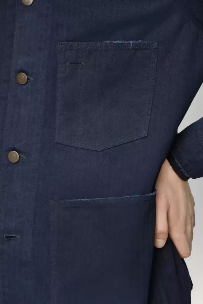Fischgräten-Arbeitsjacke Fischgräten-Arbeitsjacke