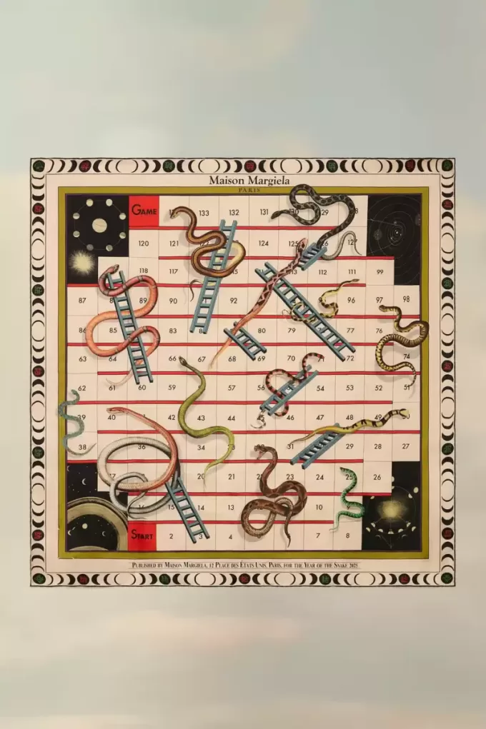 Foulard „Jahr der Schlange“ Foulard „Jahr der Schlange“