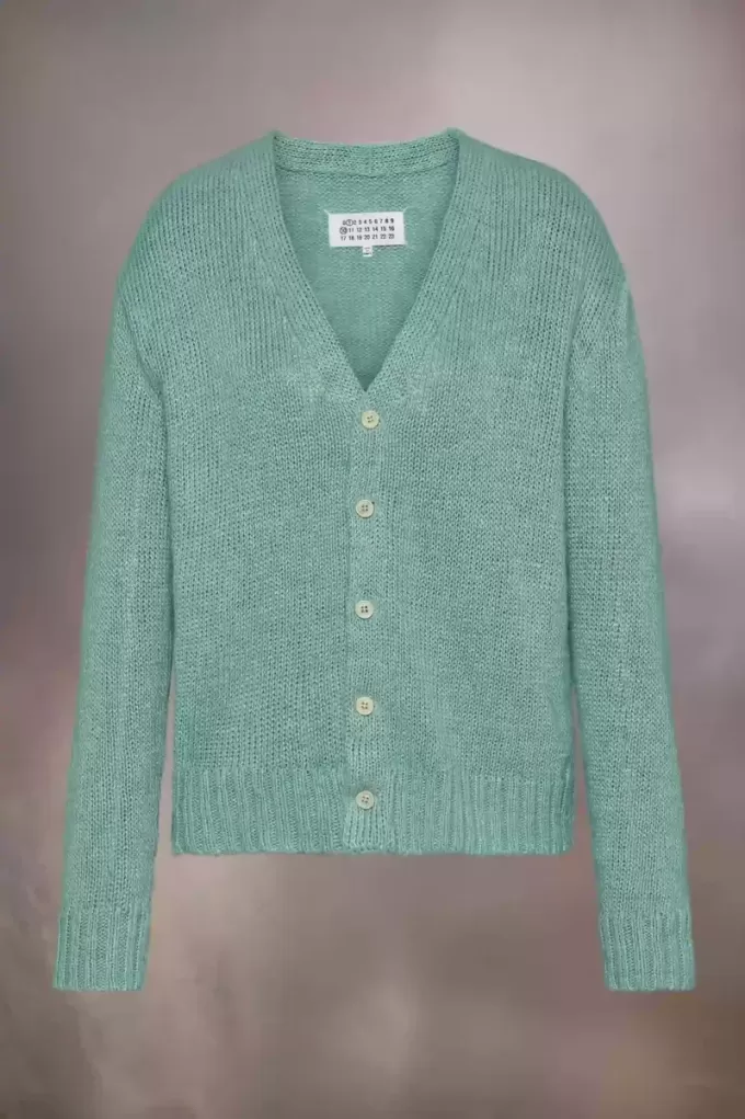 Garten-Strickjacke aus Hanf Garten-Strickjacke aus Hanf