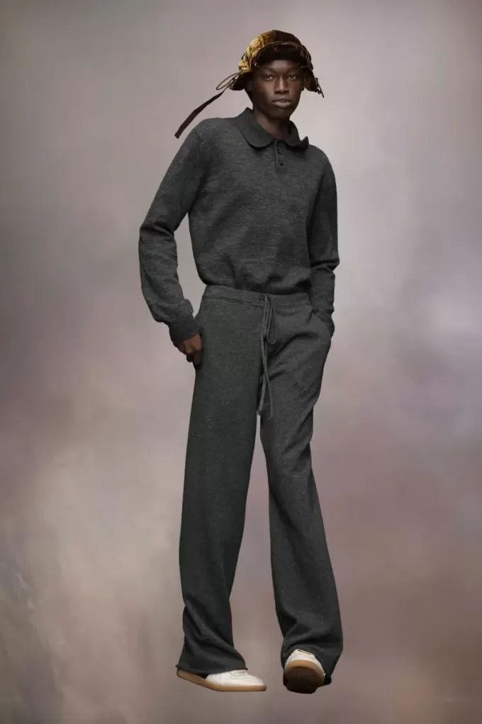 Hose aus Kaschmirstrick Hose aus Kaschmirstrick