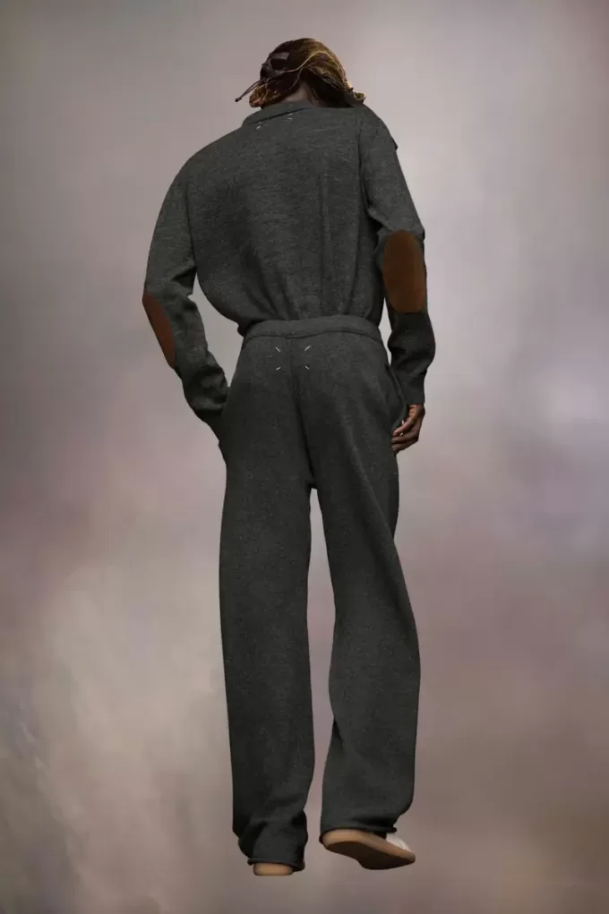 Hose aus Kaschmirstrick Hose aus Kaschmirstrick