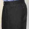 Hose mit geradem Bein aus gefilzter Wolle Hose mit geradem Bein aus gefilzter Wolle