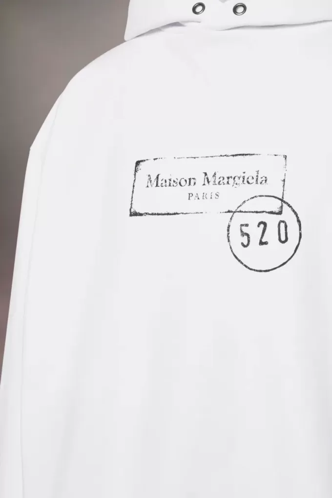 Kapuzenpullover mit 520-Stempel-Print Kapuzenpullover mit 520-Stempel-Print