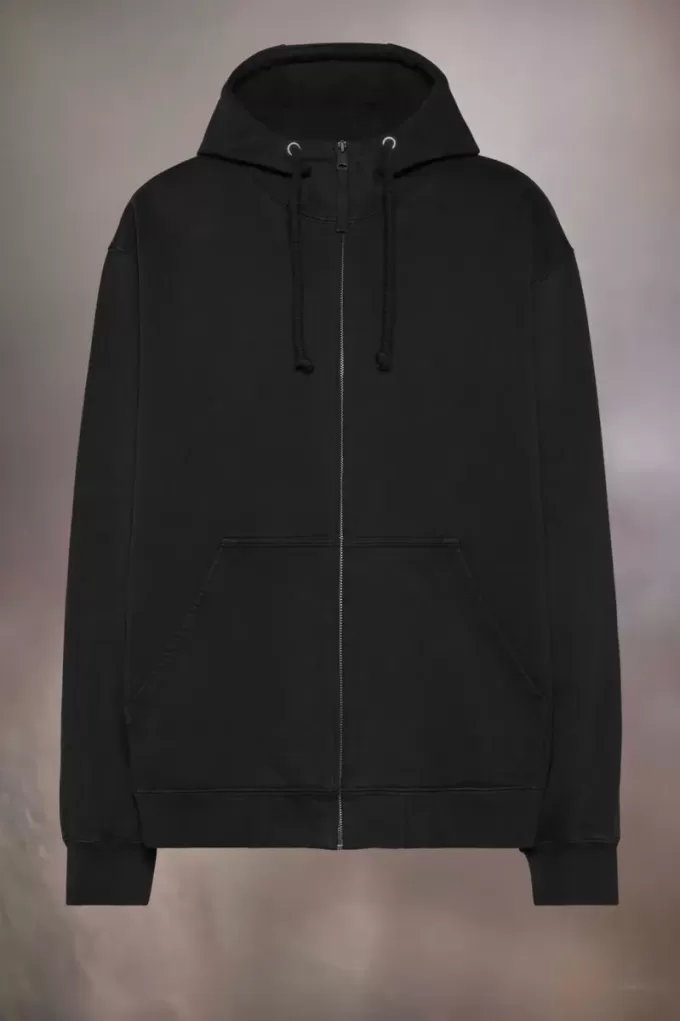 Kapuzenpullover mit gesticktem Logo Kapuzenpullover mit gesticktem Logo