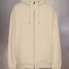 Kapuzenpullover mit gesticktem Logo Kapuzenpullover mit gesticktem Logo