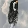 Kleid mit Fransenstickerei Kleid mit Fransenstickerei