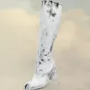 Kniehohe Stiefel „Tabi Bianchetto“. Kniehohe Stiefel „Tabi Bianchetto“.