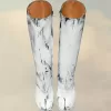 Kniehohe Stiefel „Tabi Bianchetto“. Kniehohe Stiefel „Tabi Bianchetto“.