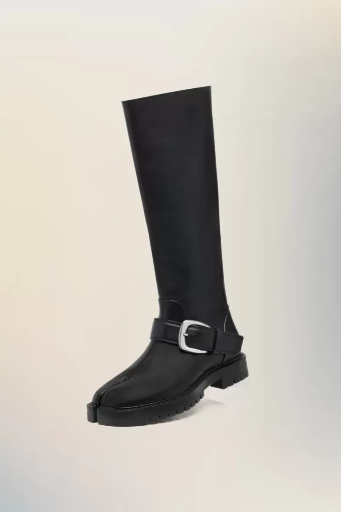 Kniehohe Tabi-Country-Stiefel Kniehohe Tabi-Country-Stiefel