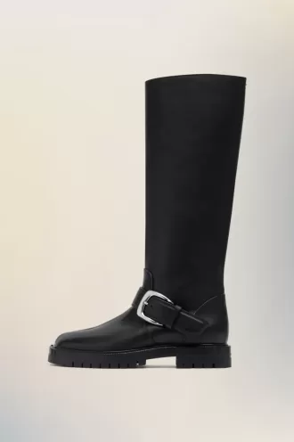 Kniehohe Tabi-Country-Stiefel