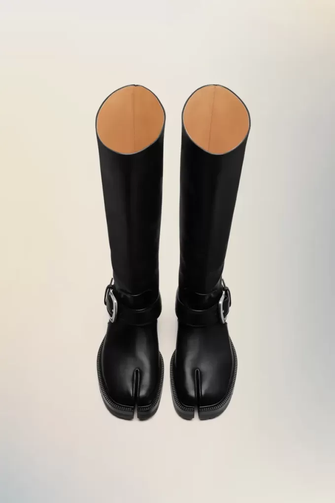 Kniehohe Tabi-Country-Stiefel Kniehohe Tabi-Country-Stiefel