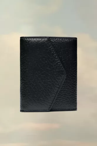 Lederbrieftasche mit Ziehharmonika-Faltung