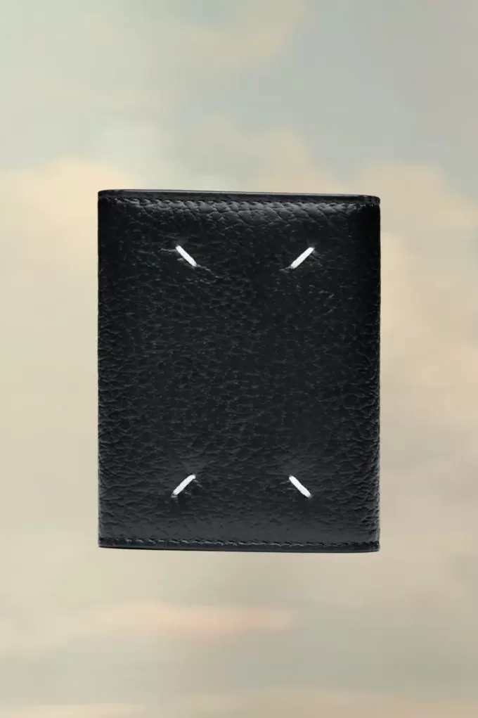 Lederbrieftasche mit Ziehharmonika-Faltung Lederbrieftasche mit Ziehharmonika-Faltung