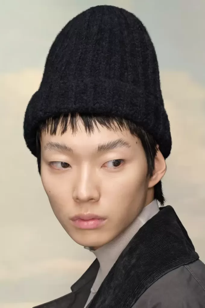 Maison Margiela Beanie aus gefilzter Wolle Maison Margiela Beanie aus gefilzter Wolle