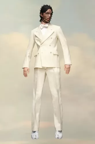 Maison Margiela Blazer aus Mohairseide