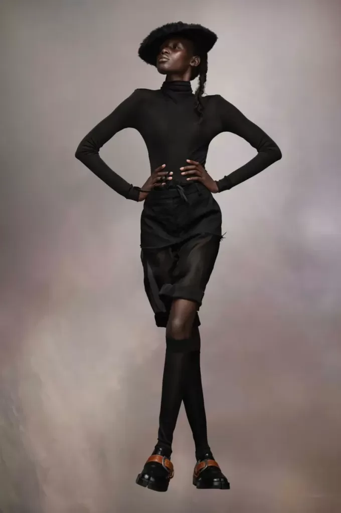 Maison Margiela Bodysuit mit hohem Kragen Maison Margiela Bodysuit mit hohem Kragen