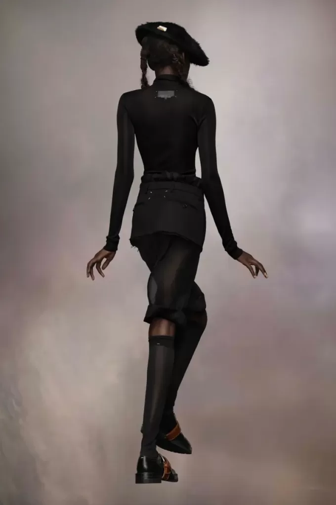 Maison Margiela Bodysuit mit hohem Kragen Maison Margiela Bodysuit mit hohem Kragen