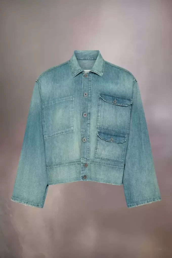 Maison Margiela Denim-Caban-Jacke Maison Margiela Denim-Caban-Jacke