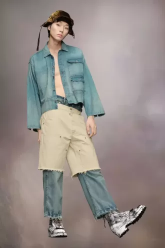 Maison Margiela Denim-Caban-Jacke