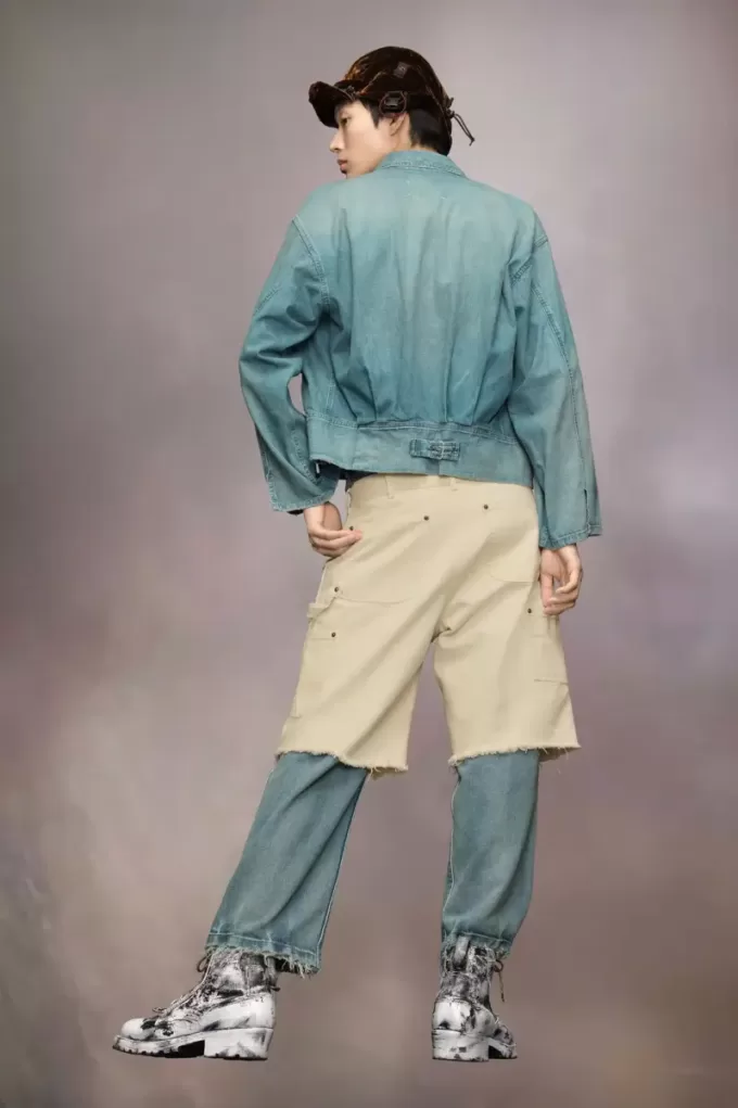 Maison Margiela Denim-Caban-Jacke Maison Margiela Denim-Caban-Jacke