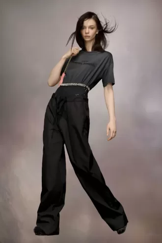 Maison Margiela Hose mit Taillenschnürung