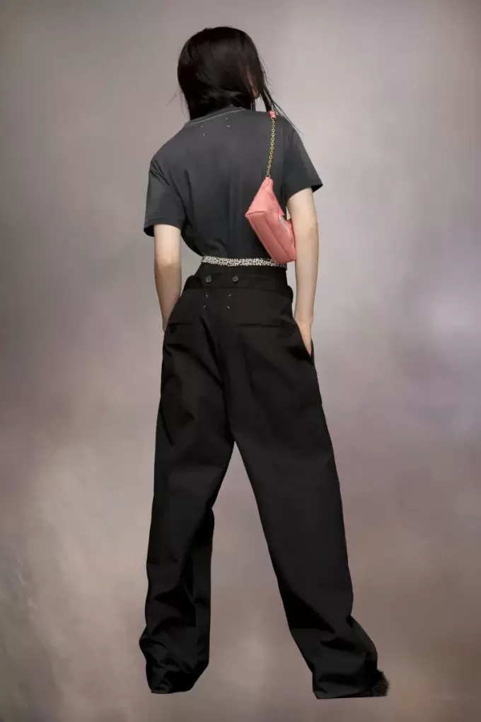 Maison Margiela Hose mit Taillenschnürung Maison Margiela Hose mit Taillenschnürung