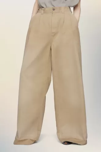 Maison Margiela Hose mit weitem Bein