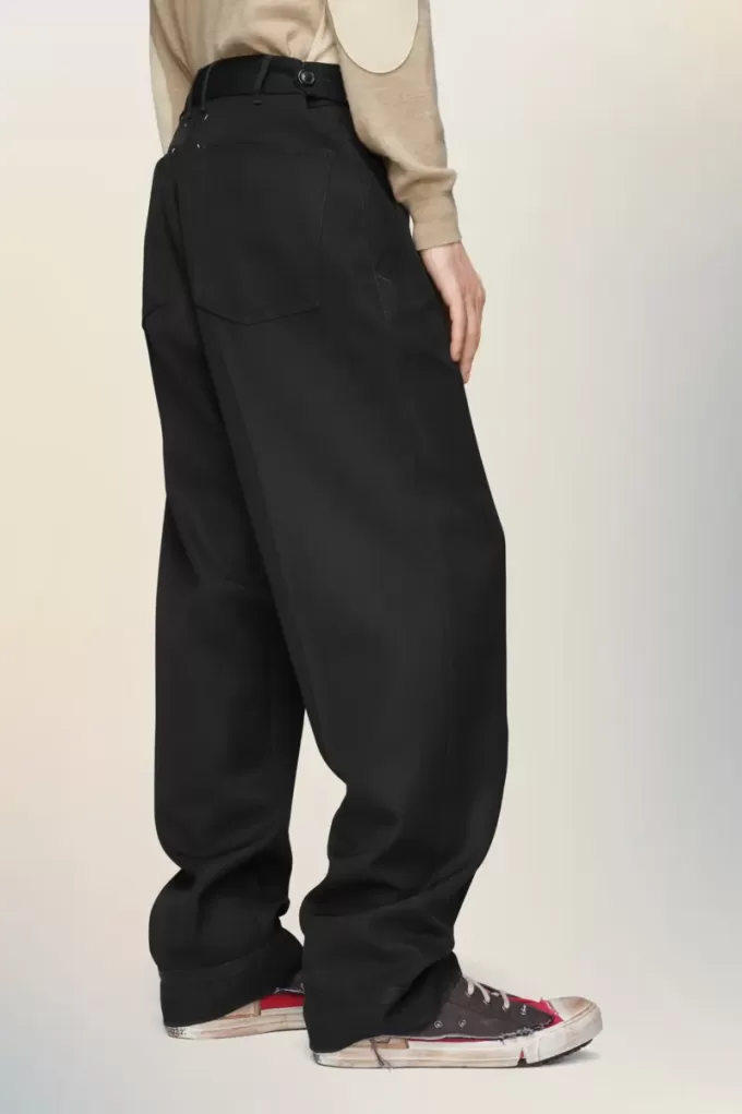 Maison Margiela Hose mit weitem Bein Maison Margiela Hose mit weitem Bein