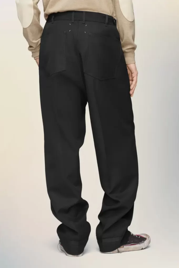 Maison Margiela Hose mit weitem Bein Maison Margiela Hose mit weitem Bein