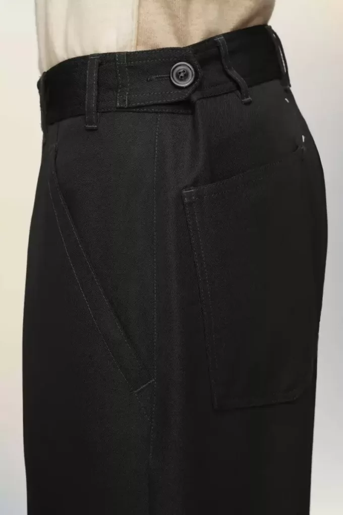 Maison Margiela Hose mit weitem Bein Maison Margiela Hose mit weitem Bein