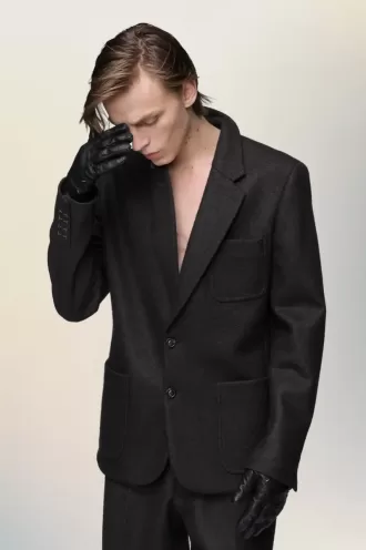 Maison Margiela Jacke aus gefilzter Wolle