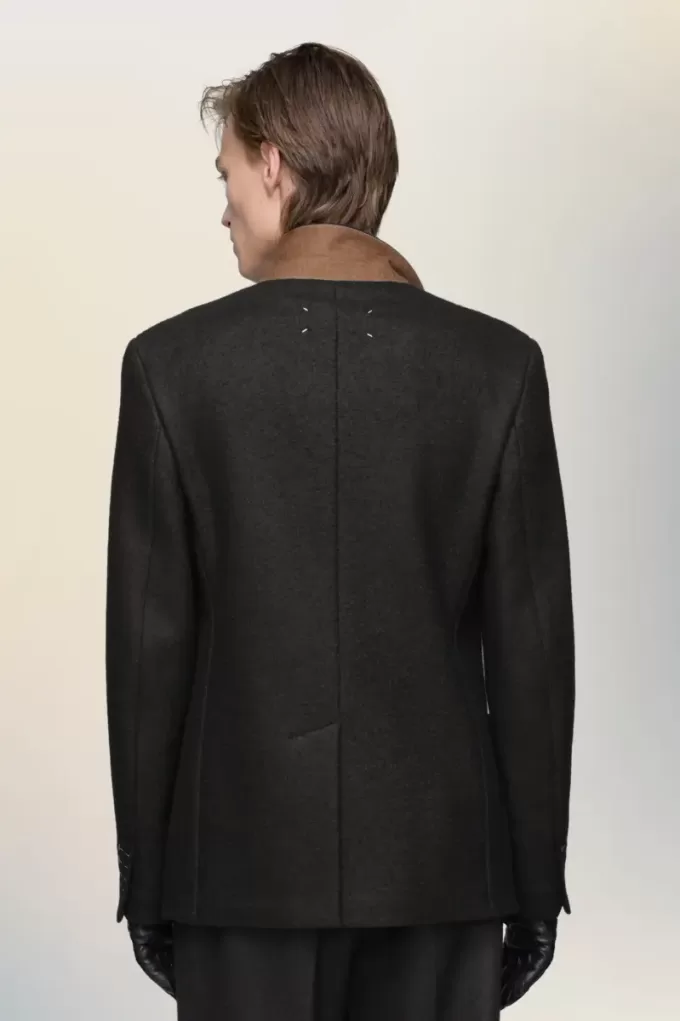 Maison Margiela Jacke aus gefilzter Wolle Maison Margiela Jacke aus gefilzter Wolle