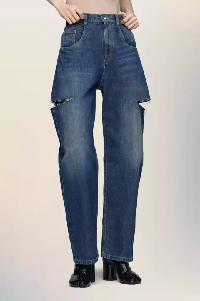 Maison Margiela Jeans mit Cut-outs Maison Margiela Jeans mit Cut-outs