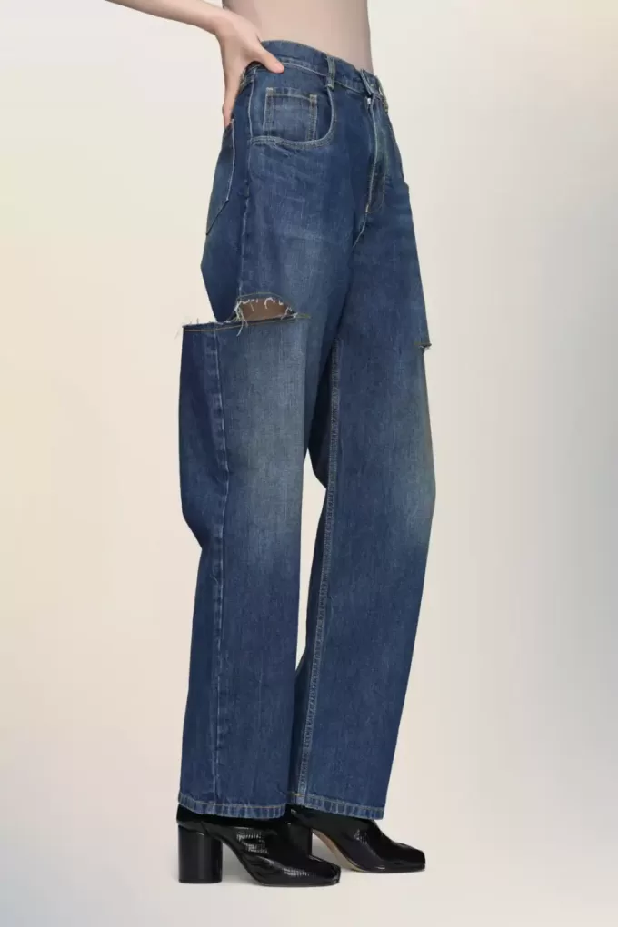 Maison Margiela Jeans mit Cut-outs Maison Margiela Jeans mit Cut-outs
