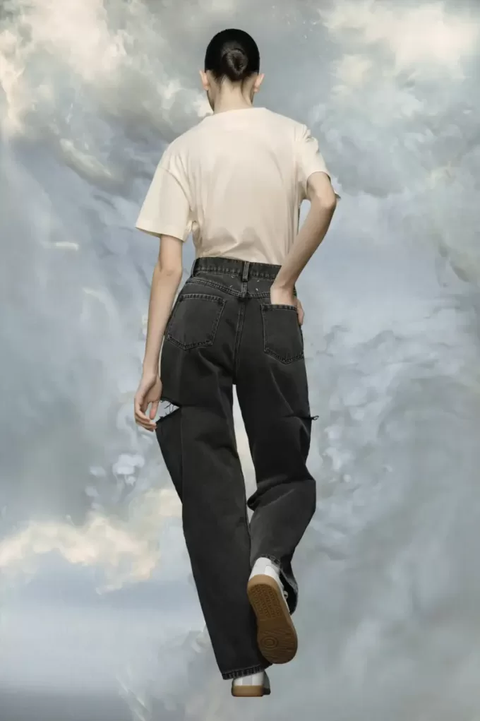 Maison Margiela Jeans mit Cut-outs Maison Margiela Jeans mit Cut-outs