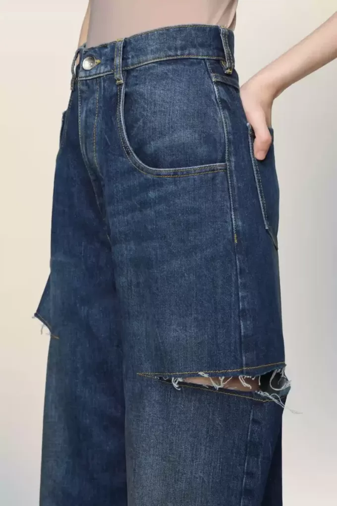 Maison Margiela Jeans mit Cut-outs Maison Margiela Jeans mit Cut-outs