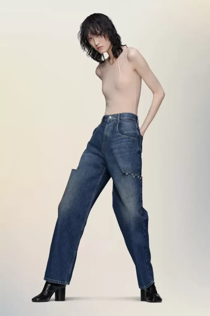 Maison Margiela Jeans mit Cut-outs Maison Margiela Jeans mit Cut-outs