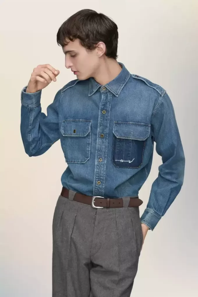 Maison Margiela Jeanshemd Maison Margiela Jeanshemd