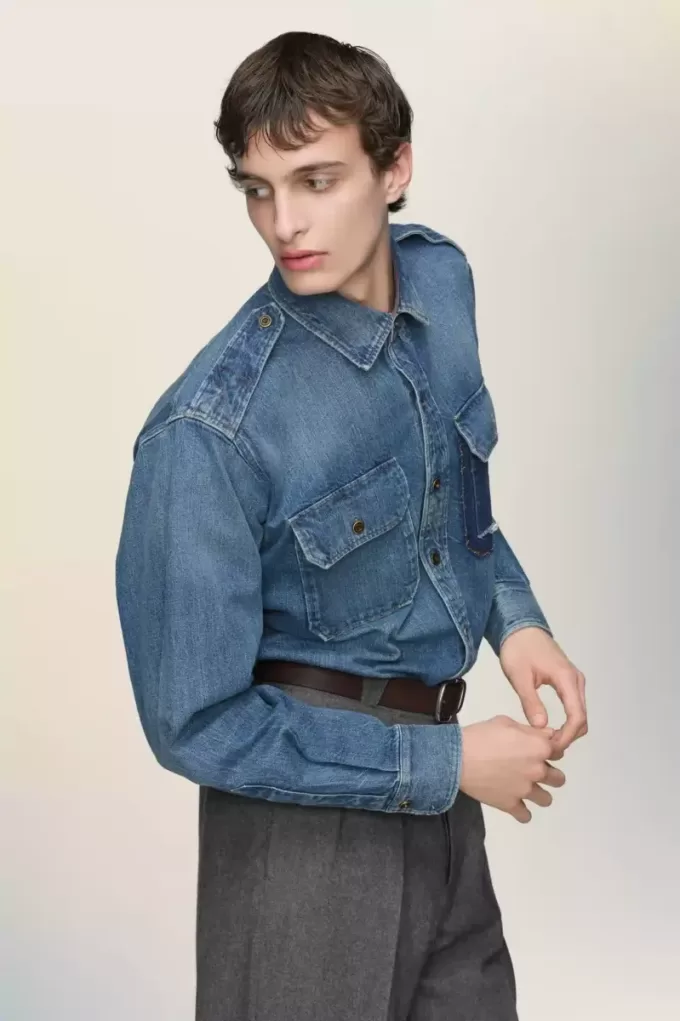 Maison Margiela Jeanshemd Maison Margiela Jeanshemd