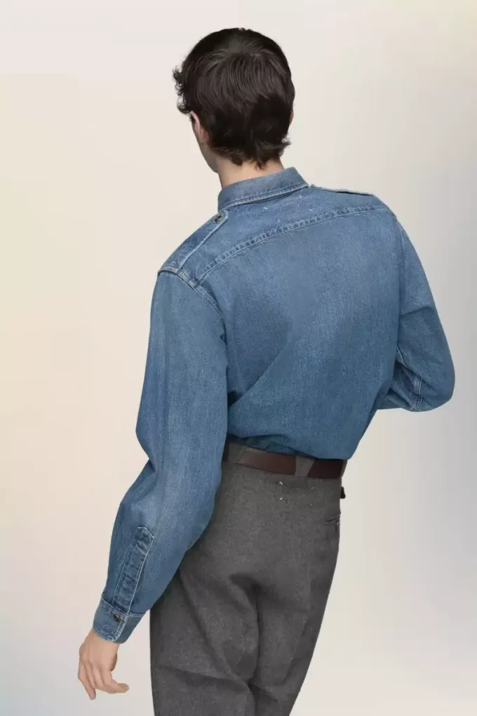 Maison Margiela Jeanshemd Maison Margiela Jeanshemd