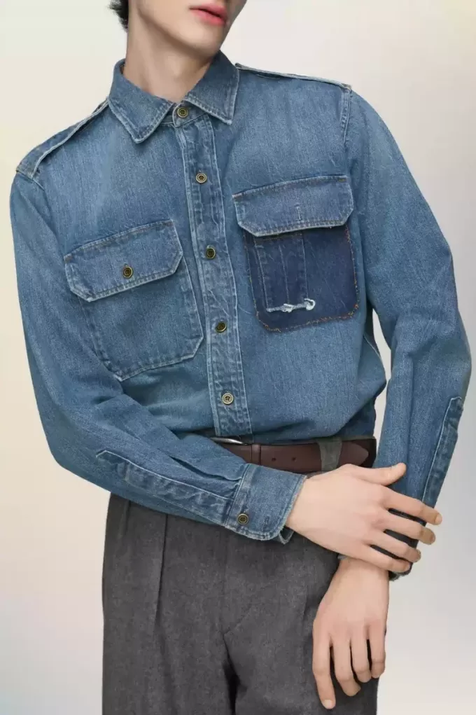 Maison Margiela Jeanshemd Maison Margiela Jeanshemd