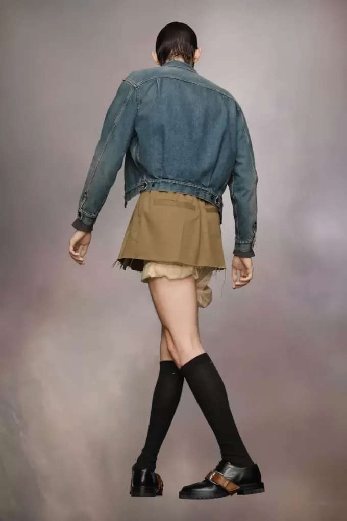 Maison Margiela Denim-Caban-Jacke Maison Margiela Denim-Caban-Jacke